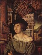 HOLBEIN, Ambrosius Portrait of a Gentleman Spain oil painting artist